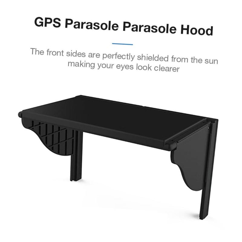 Universal Car Sun Visor Windshield Sunshade Navigation Monitor Anti Glare Shield - Image 4