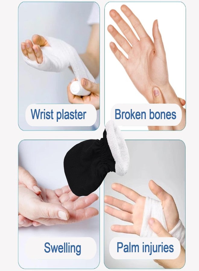 MUROCEA Warm Arm Cast Cover, Winter Fleece Hand Plaster Brace Protector for Wrist Finger, Wound Burns Dressing Nursing Supplies - Image 4
