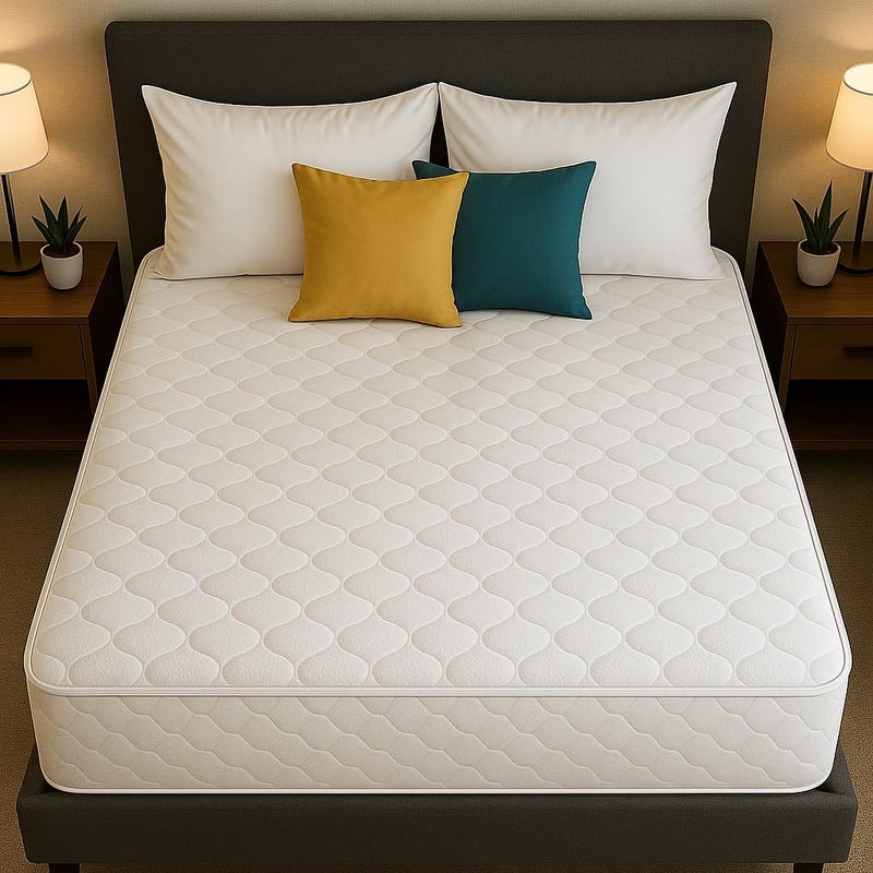 The Home Mart Home Mart Outlet Ortho Plus Premium Medical Mattress 12 cm for Back Support with Enhanced Spinal Alignment and a 2-Year Warranty for Long-Lasting Comfort california Queen - L200 x W160 cm - Image 2