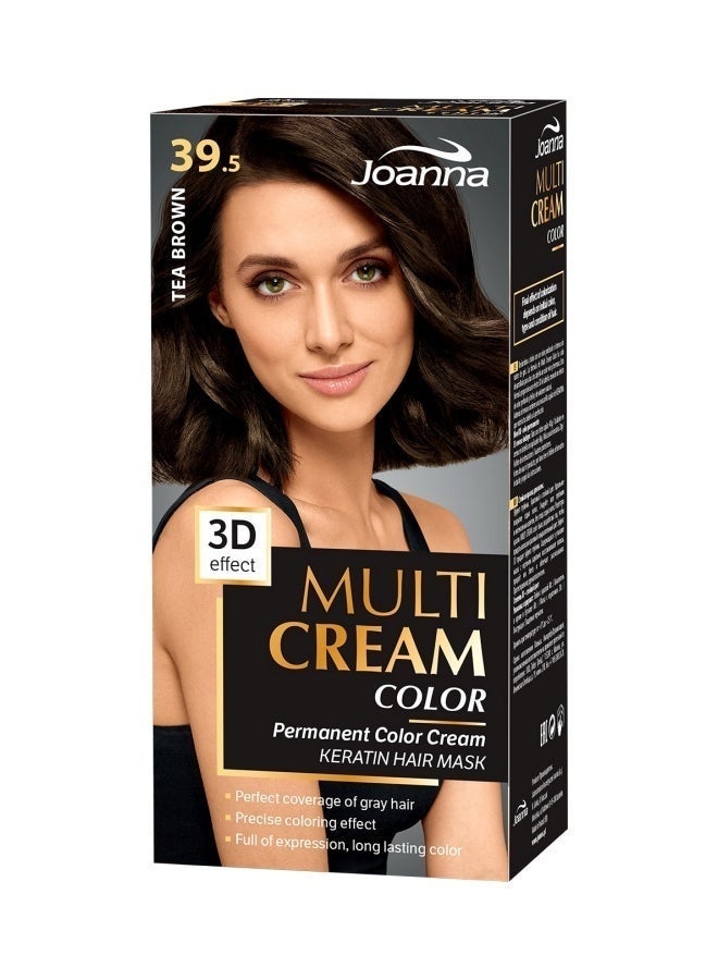 لون شعر كريمي متعدد، 39.5 بني شاي، بولندا