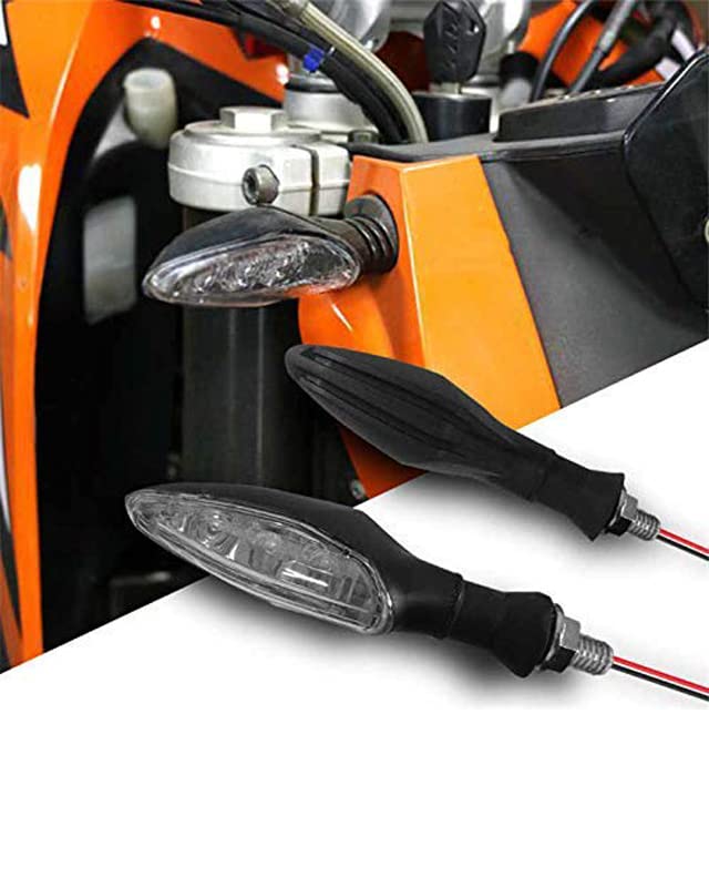 ELTRON TURBO KTM Turn Signals Indicator Light Blinker Yellow Light Compatible for KTM 125/200/250/390 Duke RC (Pack of 4) | Halogen - Image 2