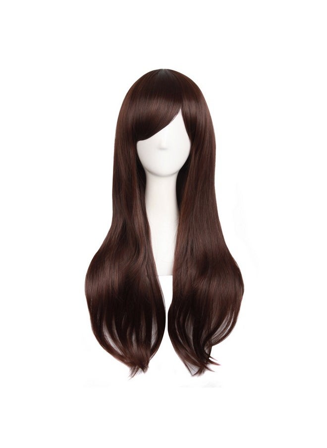 MapofBeauty 28"/70cm Women Side Bangs Long Curly Hair Cosplay Wig(Dark Brown) - pzsku/Z0D68D9BEEEB46CAA75CFZ/45/_/1741330007/701748b9-3dee-45e5-94f5-c601b5067ecf