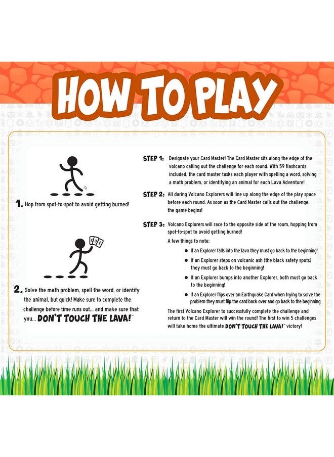 Franklin Sports - Franklin Don Touch The Lava! Game Educational Interactive Game For Kids Indoor And Outdoor Play - Image 1