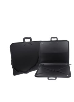 Isomars A3 Artist Portfolio Case, Art Portfolio Carrying Bag, Painting Drawing Board Bag, Student Portfolio Drawing Painting Sketch Bag, Art Folder Art Supplies, Artwork Storage Bag (48x37cm)  - Image 1