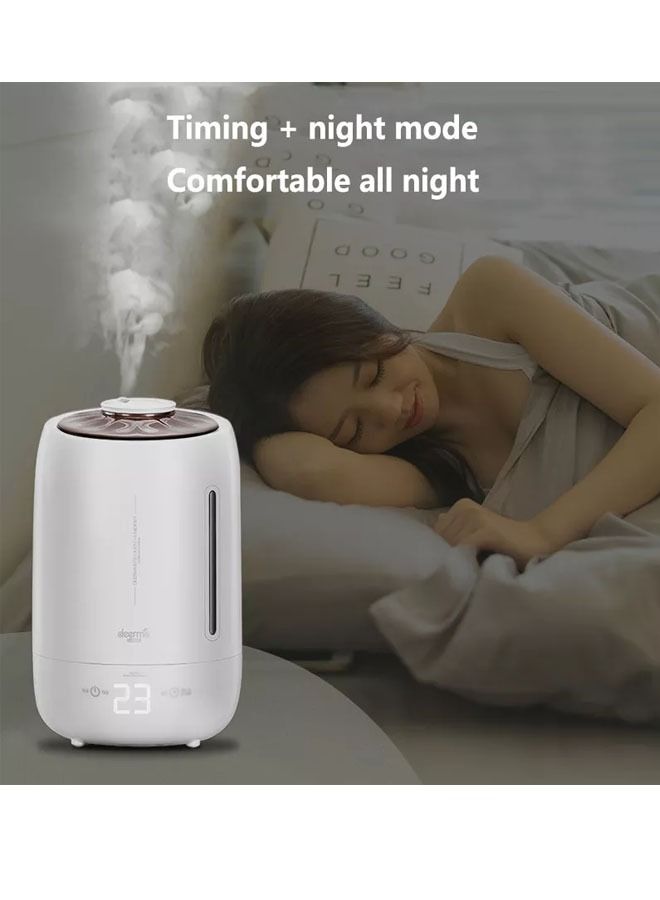 ديرما مرطب هواء بالموجات فوق الصوتية سعة 5 لتر DEM-F600 أبيض - Image 4