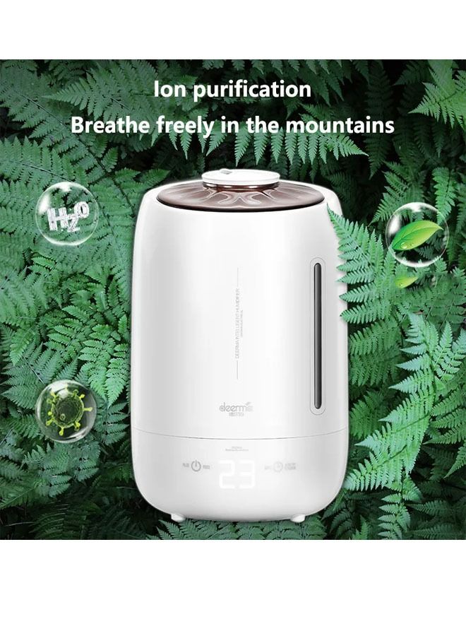 ديرما مرطب هواء بالموجات فوق الصوتية سعة 5 لتر DEM-F600 أبيض - Image 3