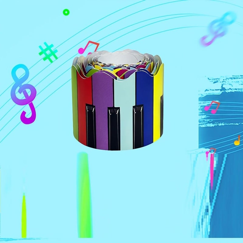 Colorful Musical Piano Frame Bulletin Board Decorative Border HB-091 Non-Adhesive Craft Strips - Image 5