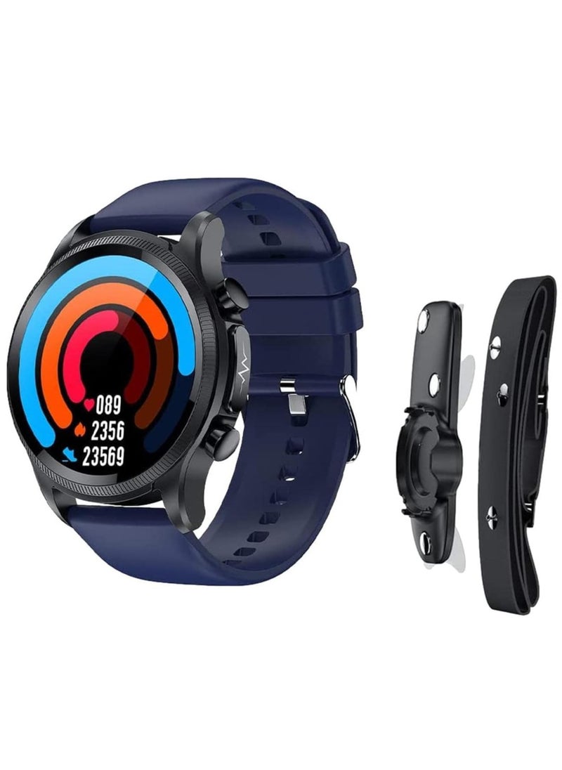 AROAQ - Smart Watch Blood Glucose Monitor, Women Men Fitness Tracker,With Body Temperature ECG+PPG HRV Heart Rate Blood Pressure Oxygen Monitor, Sports Waterproof Smart Watch - Image 1