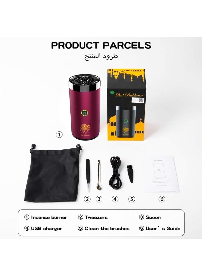 بخور مبخرة ذكية، موزع روائح كهربائية محمول قابل لإعادة الشحن عبر USB - Image 4