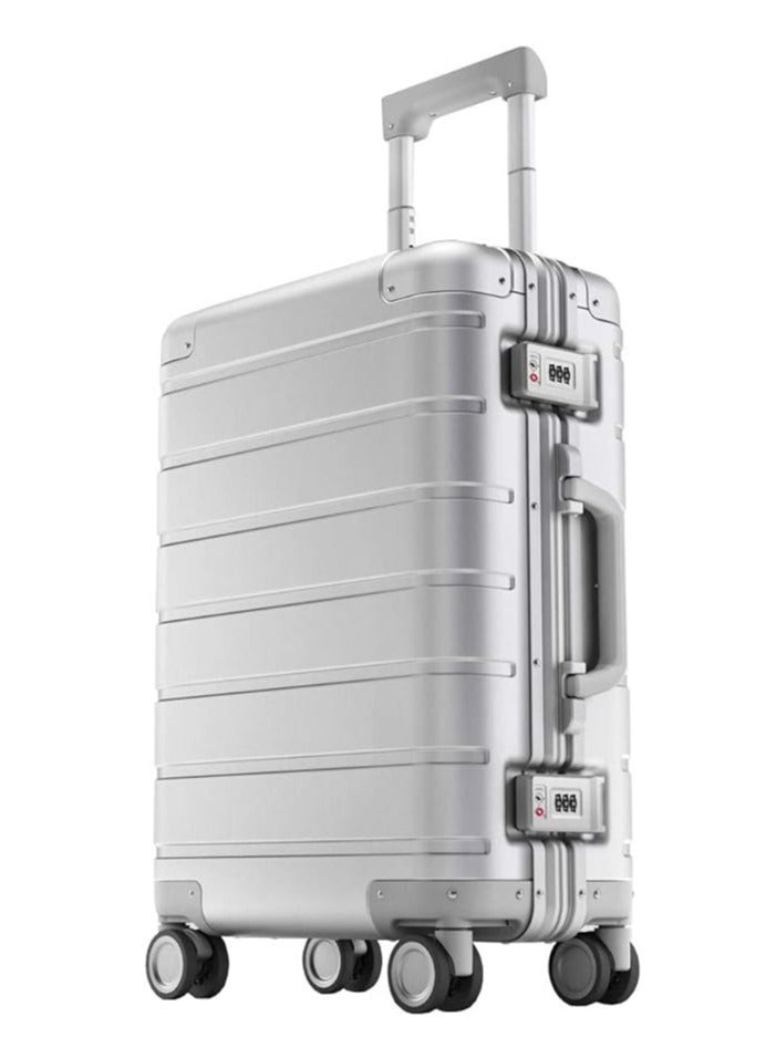 Xiaomi Mi Metal Carry-On Luggage 20 Inch XMJDX01RM-Silver - Image 1