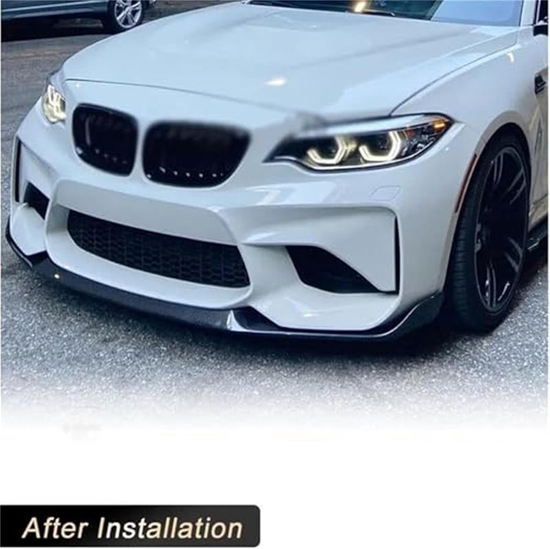 Wivplex Front Bumper Lip Spoiler for BMW M2 - Image 5