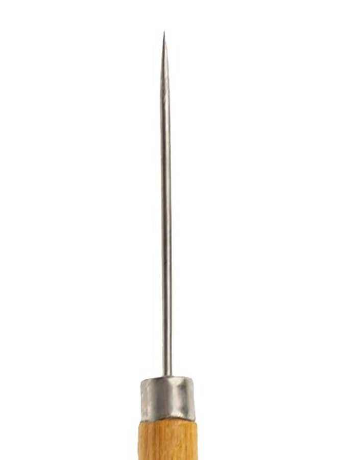 OFXDD Leather Scratching Awl - Embroidery Handle Awl Tool - Bookmaking Wooden Awl - Scratch Sewing Awl Made of Wood - Image 2
