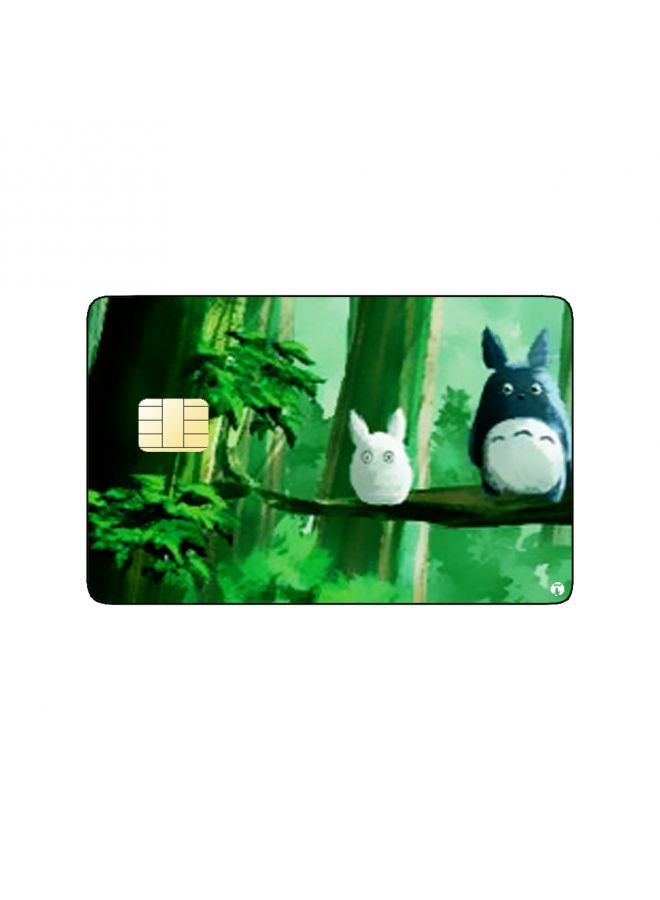 RKN PRINTED BANK CARD STICKER My Neighbor Totoro Anime - Image 2