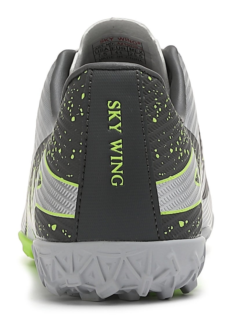 SKY WING Soccer Shoes Kid,Low Top Football Cleats For Boy And Girl Indoor Outdoor Lightweight Shock Training Boots Professional Turf Shoes Sport Athletic Ground Football Boots  - Image 4