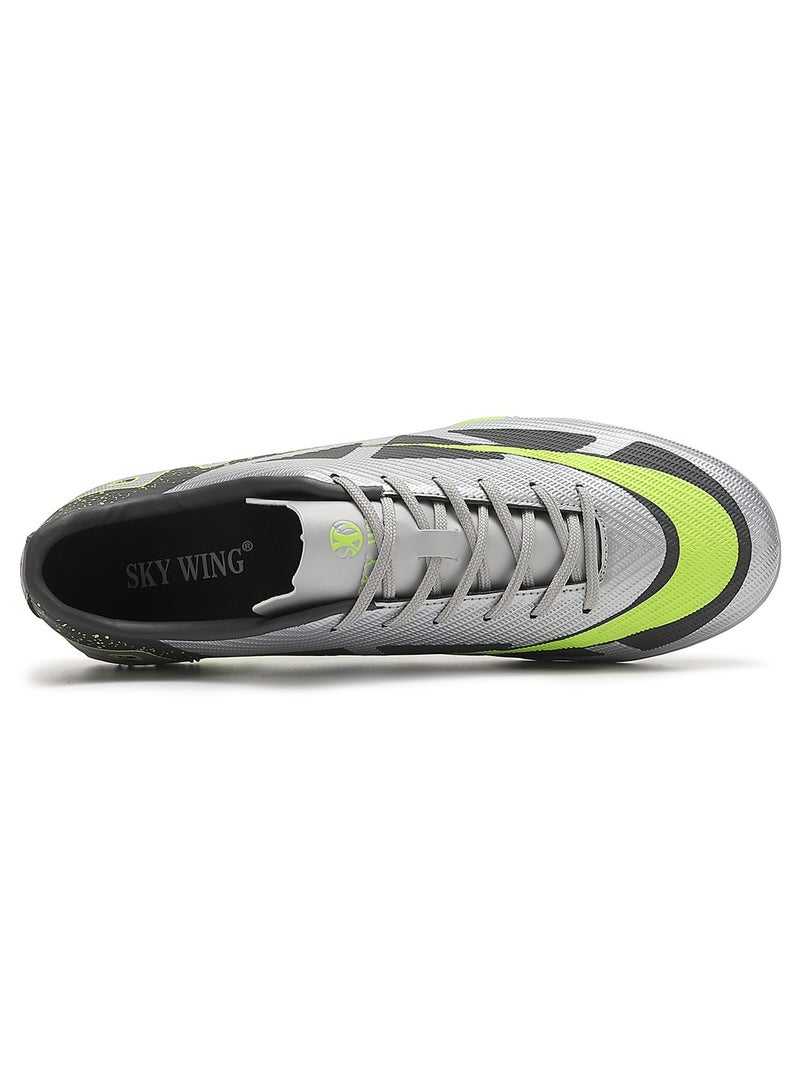 SKY WING Soccer Shoes Kid,Low Top Football Cleats For Boy And Girl Indoor Outdoor Lightweight Shock Training Boots Professional Turf Shoes Sport Athletic Ground Football Boots  - Image 5
