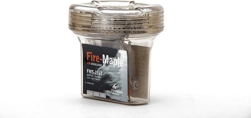 Fire-Maple FMS-116T Portable Stove Ultra Light, Hiking Stove Titanium Backpacking Stove, Outdoor Camping Ultralight Gear, Essential for Earthquake Emergency Kit - Image 5