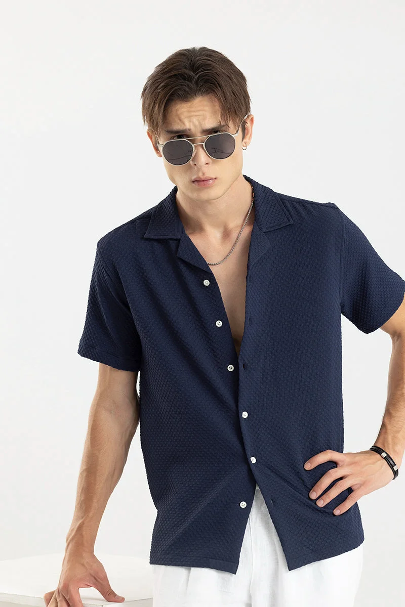 SNITCH Breezy Bluffs Navy Shirt