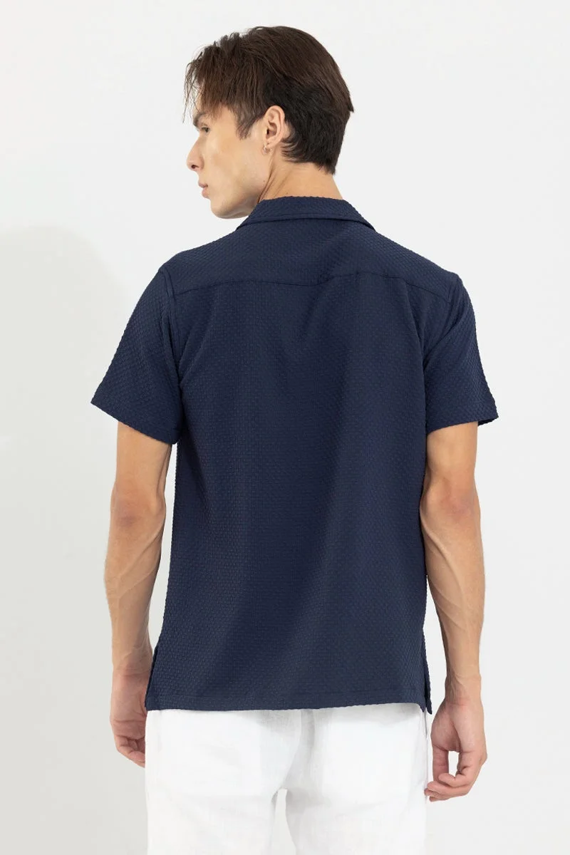 Snitch  Breezy Bluffs Navy Shirt for Men | Best Price UAE