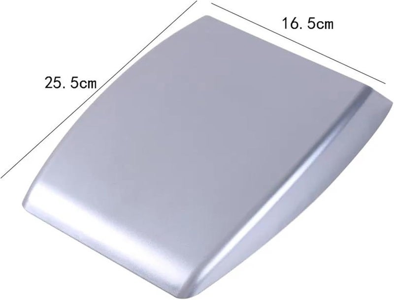 1 Pcs Universal Decorative Air Flow Intake Scoop Turbo Bonnet Vent Cover Hood Turbo Bonnet Turbine Engine Cover Exterior Parts Car Air Flow Decorative - Image 4