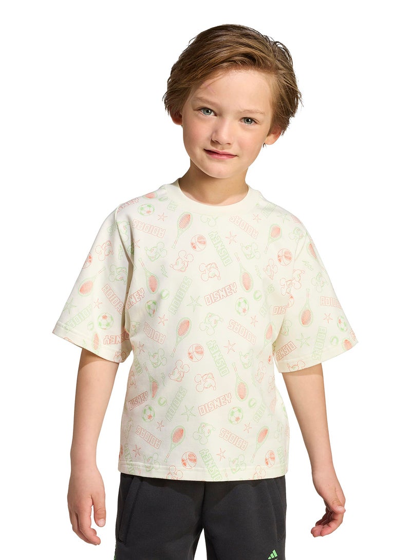 اديداس تيشيرت ميكي ماوس ديزني للأطفال الصغار - Image 1