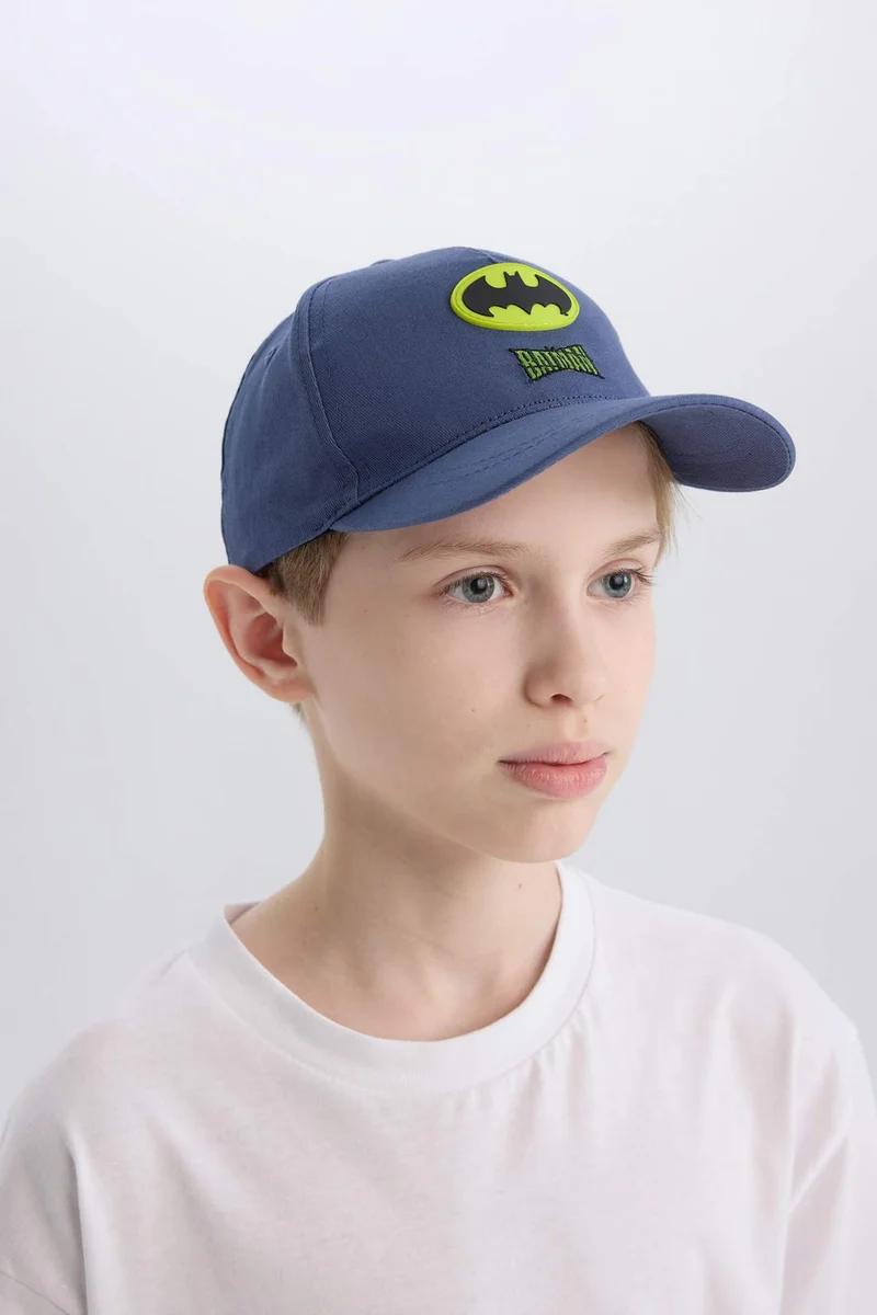 ديفاكتو Boy Batman Cotton Baseball Basketball Cap