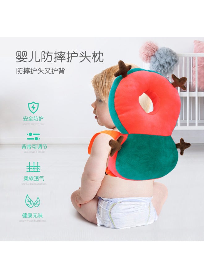 Baby Anti-fall Pillow Cartoon Breathable Baby Headrest Children Learning To Walk Protective Pillow Cushion - Image 2