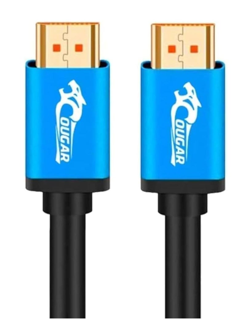 Cougar 4K UHD Ultra High Speed ​​HD TV Cable, 1.5 Meters