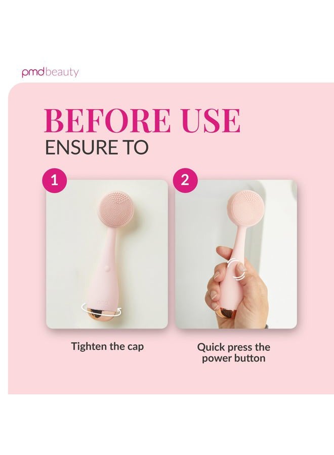 PMD كلين - بلش - جهاز تنظيف الوجه الذكي - تقشير، رفع، شد وتحديد وجهك - Image 5