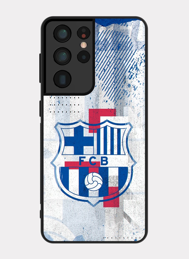 PXLAAT Samsung Galaxy S21 Ultra case cover Barcelona FC - Image 1