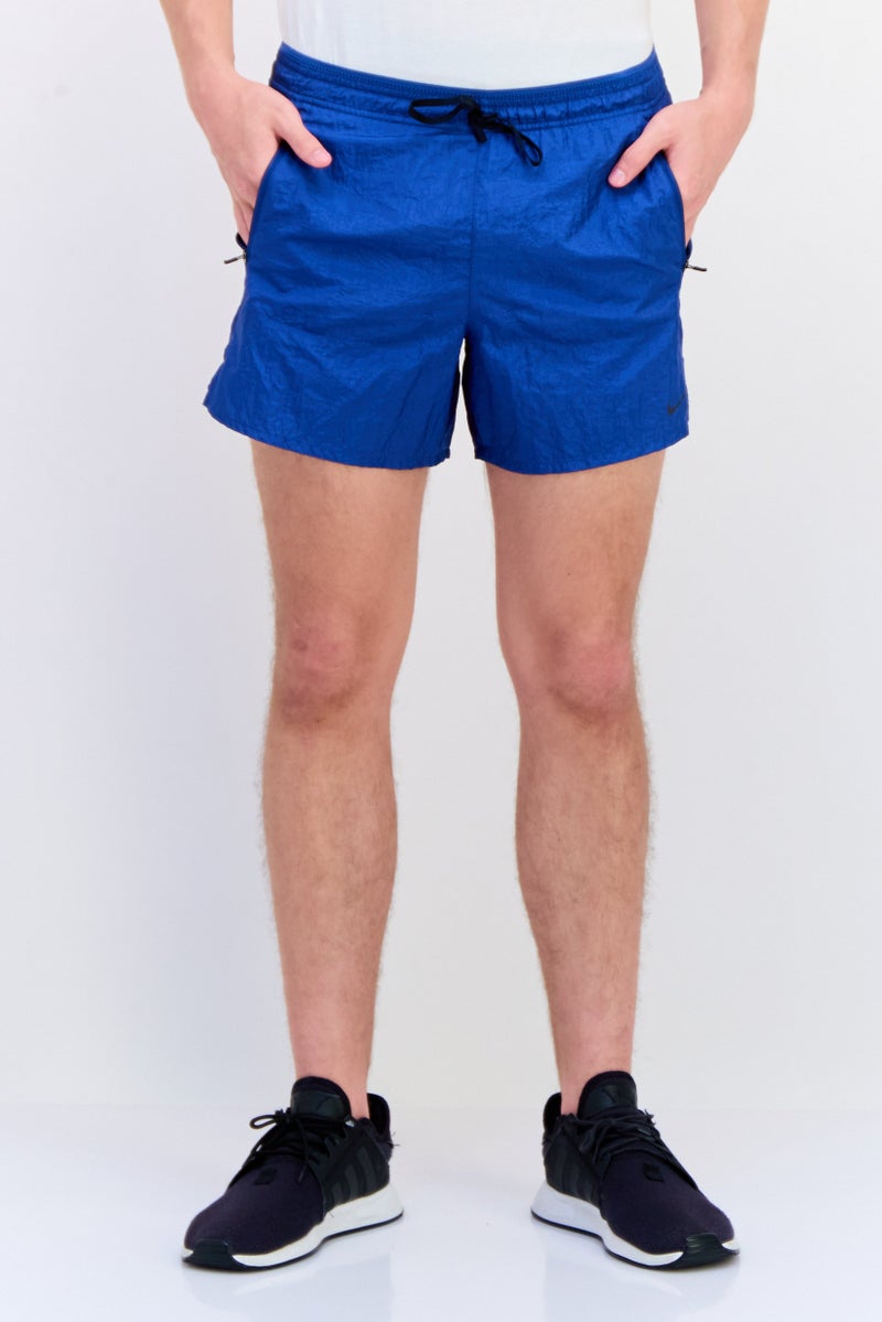 Nike Men Standard Fit Training Short, Blue  - Image 1