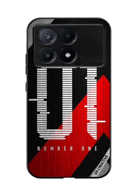 Protective Case Cover For Xiaomi Poco X6 Pro Number One Design Multicolour