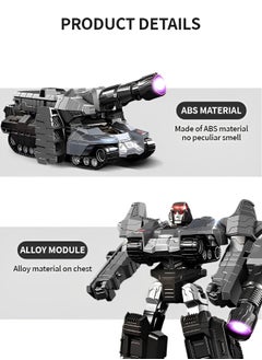 GROIC Deformation Robot Toy, Deformed Car Robot Toys,Transformer Megatron , Transformer  Action Figure Deformation Car Model, Portable Alloy Deformation Robot Toys Gift for Kids-Optimus Prime  - Image 2