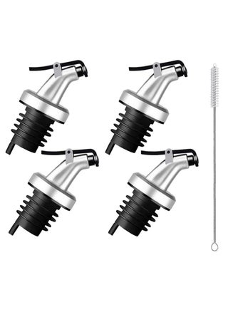 Set Of 4 Oil Sprayer Cap Spout Silver/Black - pzsku/Z0D6B2A9A72633D2C781FZ/45/_/1737296104/c0581b86-a774-4c64-9d13-c1835641756c
