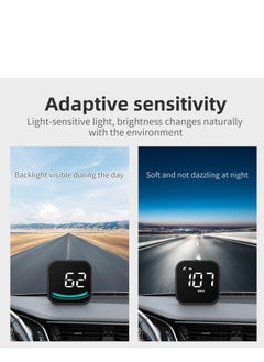 GULFLINK GULFLINK HUD Head Up Display GPS Vehicle Speed Meter  - Image 2