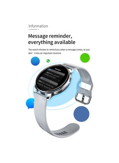 LOKMAT TIME 2 Smart Sports Watch 1.32'' 360*360px Full-touch Screen BT Call Rotating Crown 19 Sports Mode Health Monitor Password/Screen-split Function Massive Dial  - Image 2