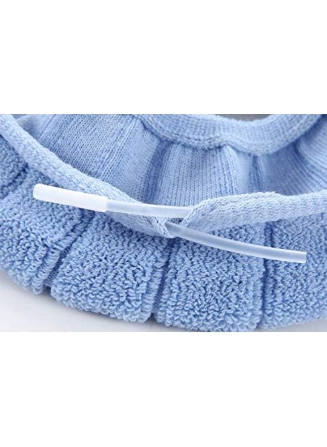 Rubik Toilet Seat Cushion Cover Comfy Warm Woven Washable Cover Pad (Sky Blue)  - Image 2