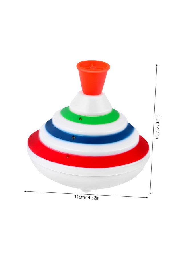 STOBOK Spinning Top Toy with LED and Music Peg-top Hand Spinner Gyro Toy Gift for Kids - Image 2