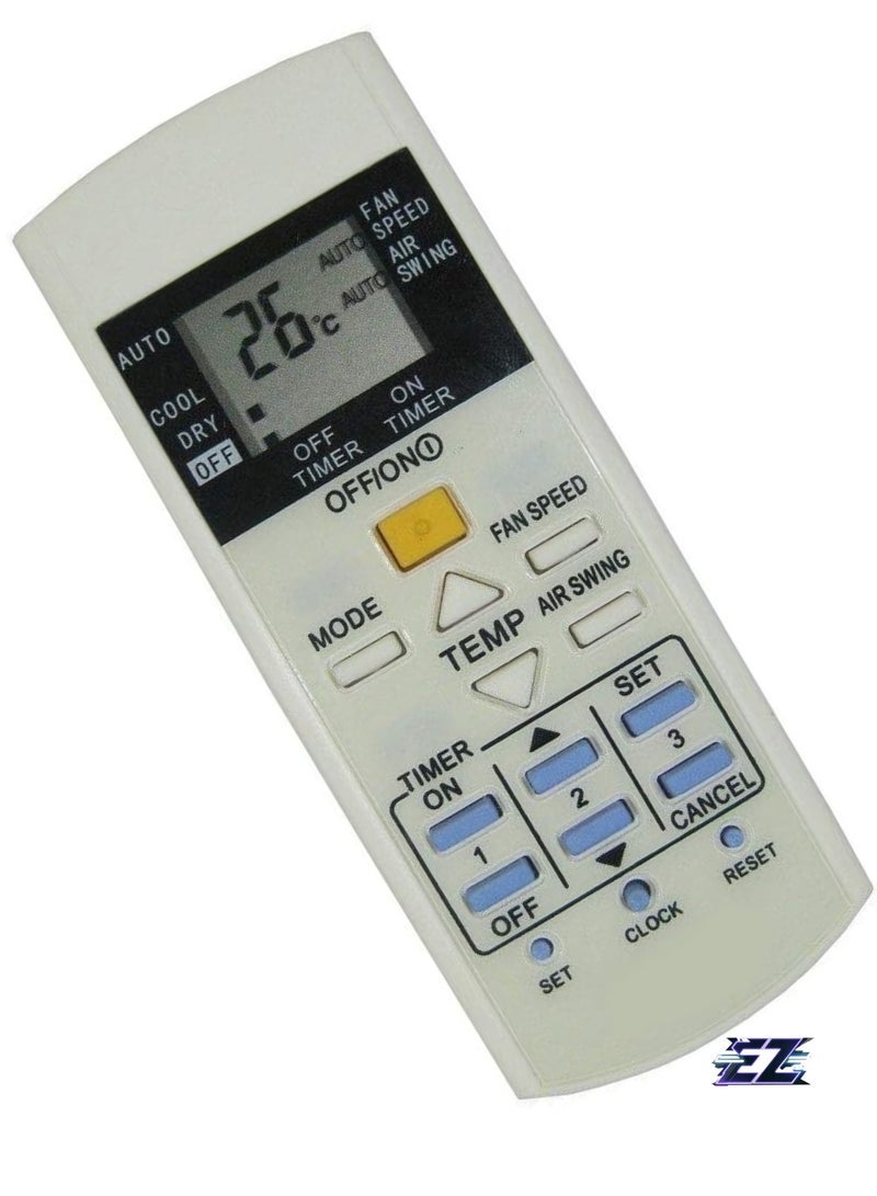 PopZa Compatible Panasonic AC Remote Control with battery - Image 2