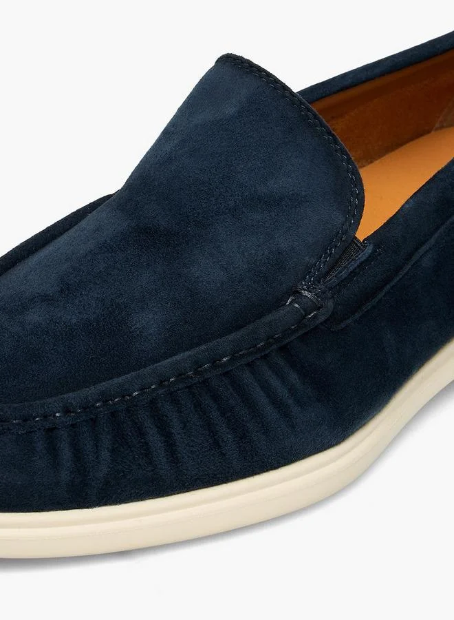 Duchini NAVY Men Slip-On Leather Loafers for Men | Best Price UAE