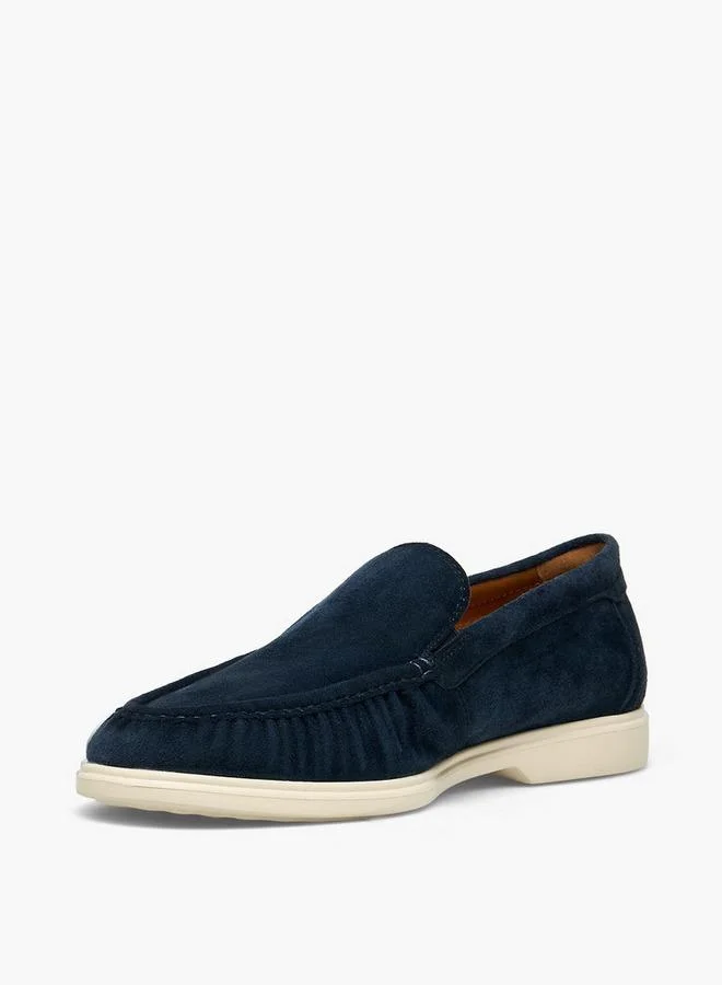 Duchini NAVY Men Slip-On Leather Loafers for Men | Best Price UAE