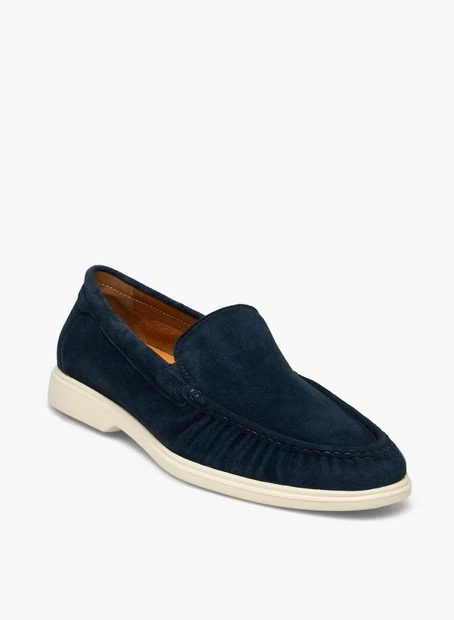 Duchini Men Slip-On Leather Loafers