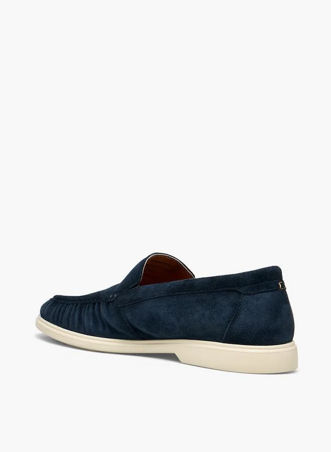 Duchini NAVY Men Slip-On Leather Loafers for Men | Best Price UAE