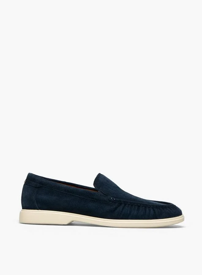 Duchini NAVY Men Slip-On Leather Loafers for Men | Best Price UAE