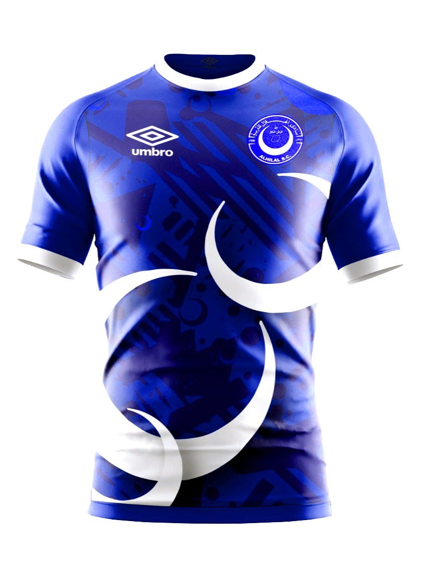 umbro Al Hilal S.C. Sudan Jersey Replica - Season 2024 - Blue (Men)