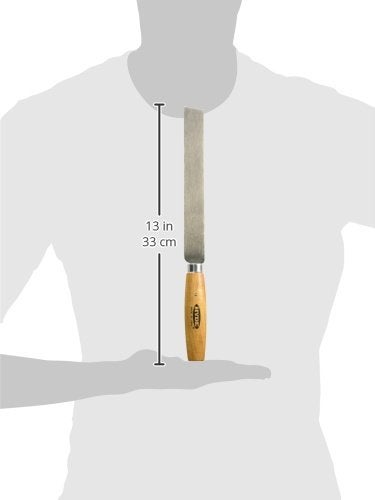 Hyde Tools 60780 Square Point Knife  8-Inch By 1-Inch/14-Gauge Wood Handle - Image 2