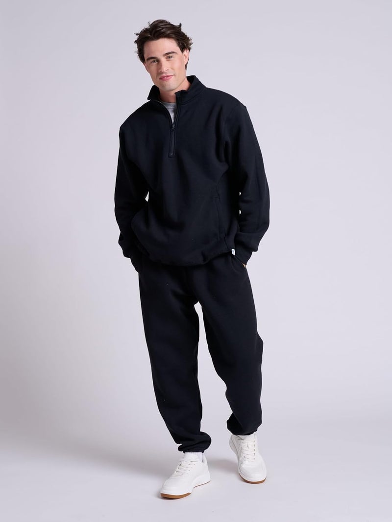 Russell Athletic Men's Dri-Power Fleece Sweatpants with Pockets - Black, Medium - Image 5