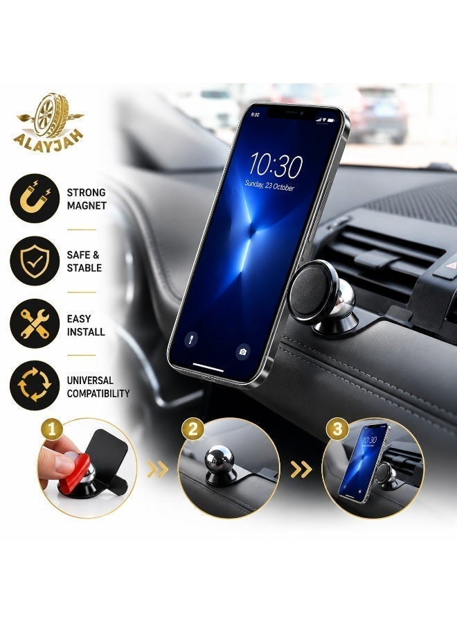 Alayjah, Aluminum Alloy Dashboard Phone Holder,Compatible with Land Rover Defender 2020–2022, 1 Piece, Durable, Secure & Perfect Fit Mount 10500190 - Image 2