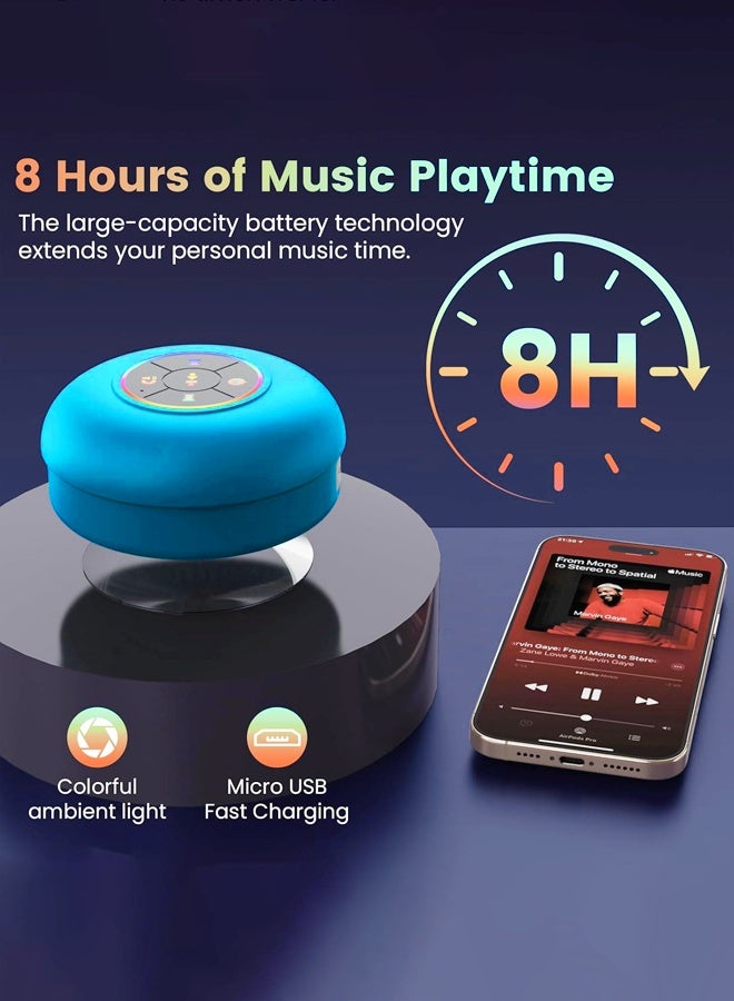 Suction cup multifunctional household waterproof Bluetooth speaker - Image 3