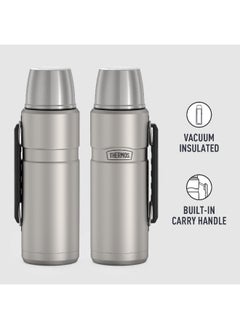 THERMOS THERMOS Stainless Steel Vacuum Insulated Steel Bottle 1.2L  - Image 2