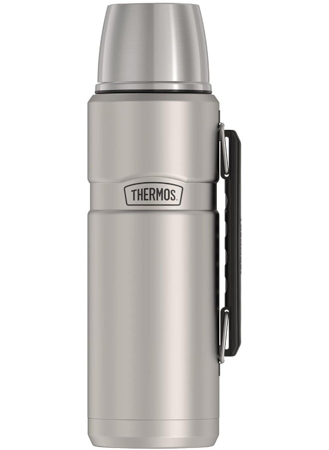 THERMOS THERMOS Stainless Steel Vacuum Insulated Steel Bottle 1.2L  - Image 1